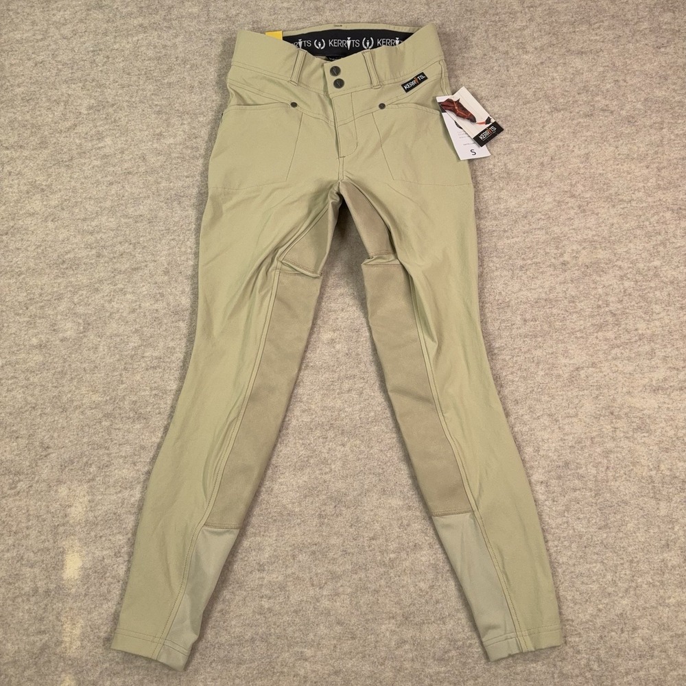 Kerrits Cross Over Fullseat Riding Breech Equestrian Pants Womens Size Small NWT